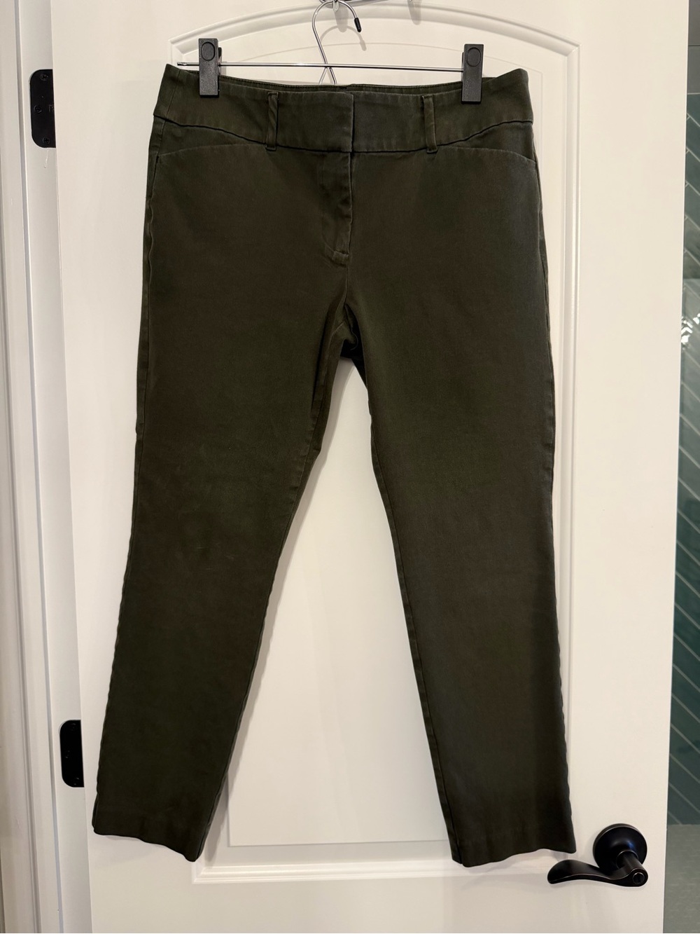 LOFT Outlet Olive Skinny Pants